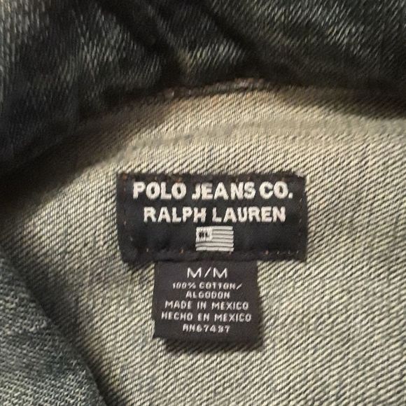 Ralph Lauren Jean Jacket Size M - Picture 3 of 4